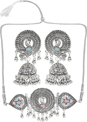 sunhari jewels Alloy Multicolor Jewellery Set(Pack of 1)