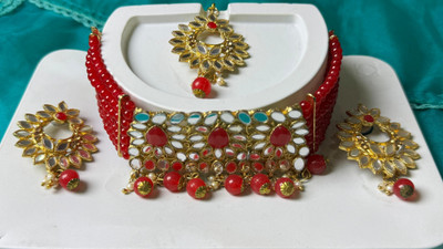 Shreejee Alloy Multicolor Jewellery Set(Pack of 1)