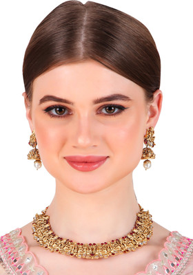 Orangenysha Copper Gold-plated Multicolor Jewellery Set(Pack of 3)