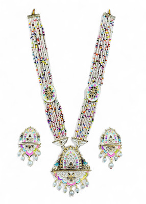 Antiquejewellry Mother of Pearl Gold-plated Multicolor Jewellery Set(Pack of 2)