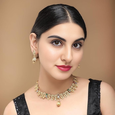 MANSIYAORANGE Copper Gold-plated Multicolor Jewellery Set(Pack of 3)