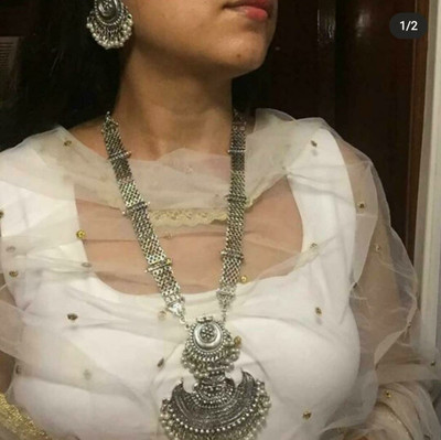 Gleamora Alloy Silver Multicolor Jewellery Set(Pack of 3)