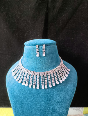 ORUKA Copper Rhodium Silver Jewellery Set(Pack of 3)