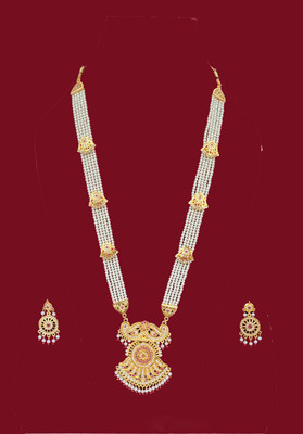 Rhosyn Brass, Alloy Gold-plated Multicolor Jewellery Set(Pack of 2)