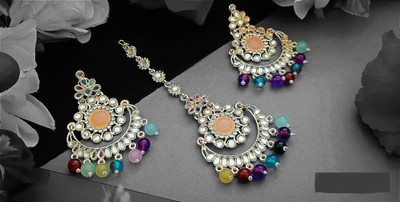 NAYANSH Alloy Black, White Jewellery Set(Pack of 1)