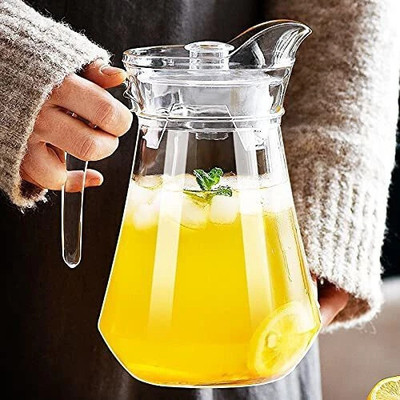 ADHVIKA HUB 1.1 L Glass Water Jug