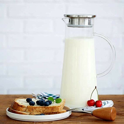 MOOZICO 1.3 L Glass Water Jug