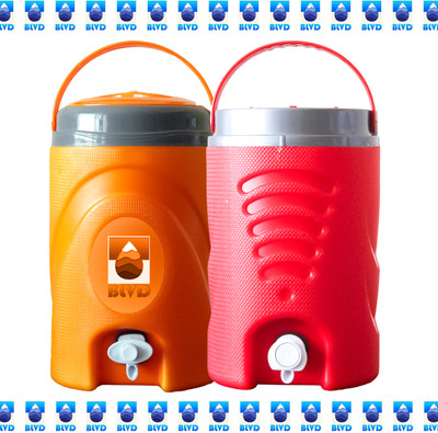 BLVD 6 L Orange and 5 L RED jug 2 NOS Bottled Water Dispenser