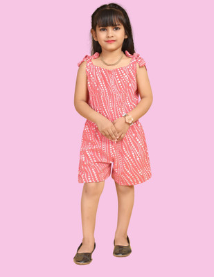 SELVIFAB Printed Girls Jumpsuit