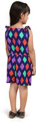 SELVIFAB Printed Girls Jumpsuit