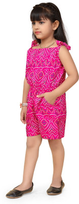 SELVIFAB Printed Girls Jumpsuit