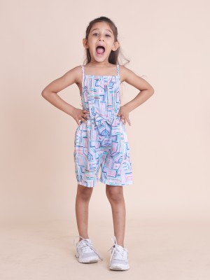 House of Spades Printed Girls Jumpsuit