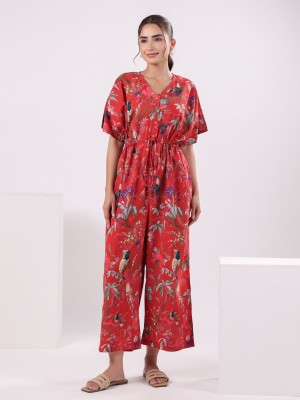 Sanskrutihomes Printed Women Jumpsuit