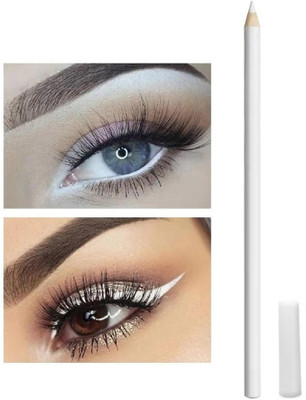 Amaryllis MATTE KAJAL WHITE COLOR LONG LASTING FORMULA(WHITE, 2 g)