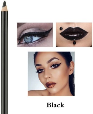 AMOSFIA EXTRA BOLD LOOK LONG LASTING PENCIL KAJAL EYE LINER(BLACK, 2 g)