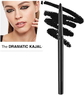 Amaryllis Kohl Pencil - Smudgeproof and Waterproof Kajal - 24 Hrs(Bold Black, 5 g)