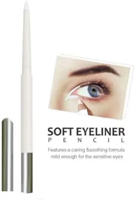 Amaryllis WHITE CRAYON KAJAL MATTE SOFT FINISH(WHITE, 2 g)