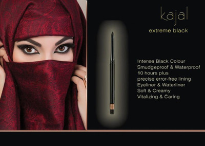 Amaryllis Most New Black Intense Glide Kajal(bold black, 2 g)