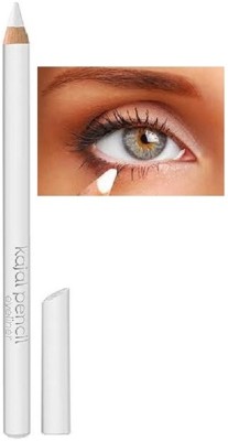 Amaryllis Matte Finish Long Lasting Waterproof Smudgeproof White Kajal(White, 5 g)