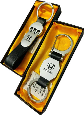 BBG NEW_Three Cut Design Honda Car best quality keychain Key Chain