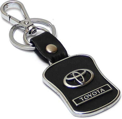 OHZEN Leather Toyota Locking Key Chain Key Chain