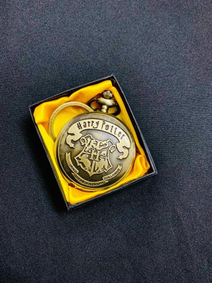 BBG NEW_Harry Potter Gryffindor stylish vintage style pocket watch keychain Key Chain