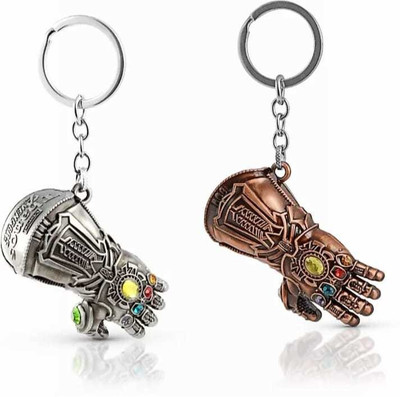 ABEL COMBO OF THANOS HAND [COPPER AND SILVER] Key Chain