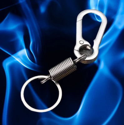 Myurawells Spring Hook Locking Keychain For Bike & Car Keychain Best Quality Key Chain