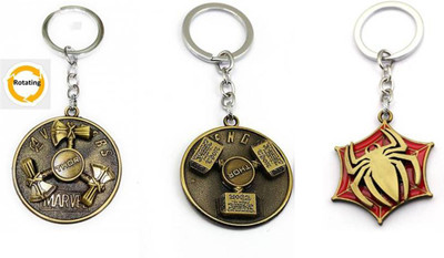 GSV Thor Hunter,Hammer,Red Spider Rotating Keychain best quality keychain Key Chain