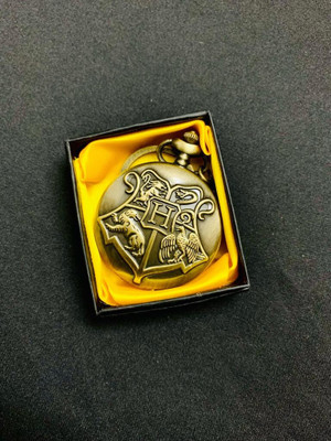 BBG NEW_Harry Potter H logo high quality pocket watch keychain Key Chain