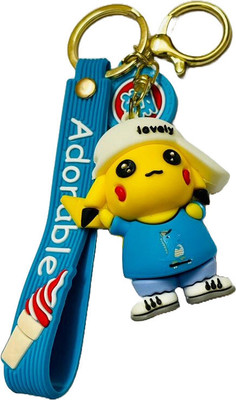 BBG NEW_Lovey Pikachu Pokemon high quality keychain Key Chain