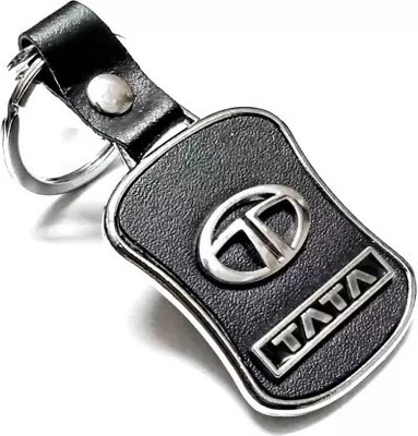 OHZEN Leather Tata Locking Key Chain Key Chain