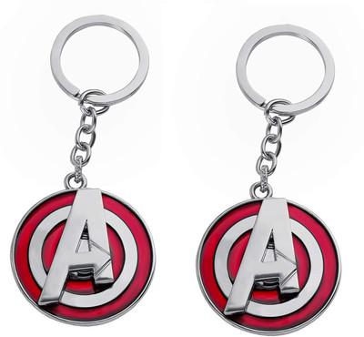 PUHUHP Avenger Keychain Key Ring Pack of 2 Key Chain