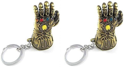 PUHUHP Thanos Hand Keychain Key Ring Pack of 2 Key Chain