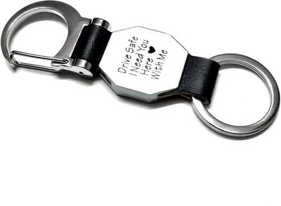 ABEL Black Design Printed Chain Key Chain Car Logo KeyChain Accessories Keyring Key Chain