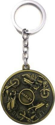 csv Bronze Harle bike Rotating Keychain best quality Key Chain
