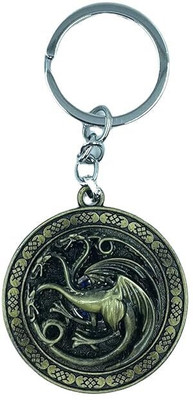 BBG NEW_Game of Thrones revolving rotating premium quality keychain Key Chain