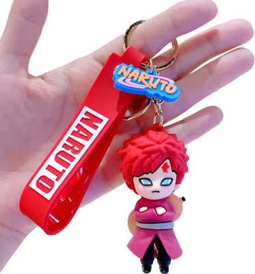 AG MOTO Gaara anime keychain 3d With strap for boys and girls Key Chain