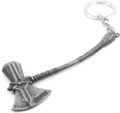 BBG NEW_Thor Marvel Superhero Stormbreaker Avenger Axe Key Ring Key Chain