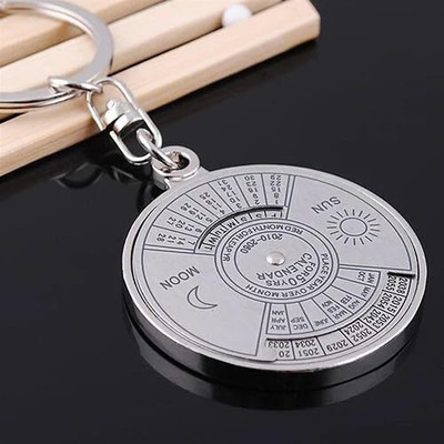alis Metal 50 Years Calendar Key Chain Key Chain