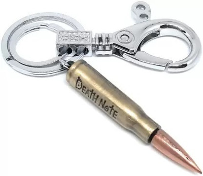 ABEL Bullet Keychain For Bike Car House Office Keys Key ring Metal Bullet With Hook Key Chain