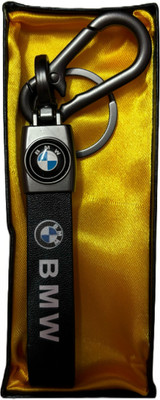 ABEL Premium Hook Locking Design Rings Black Keychain For X1 Series Cars Key Chain