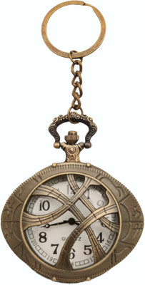 Tiny Tim Strange Doctor Vintage Pocket-Watch Gandhi Style Metallic Best Gift Key Chain