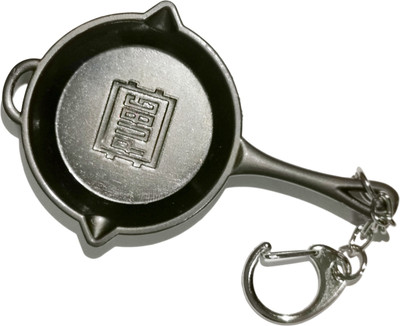 ABEL Pubg Frying Pan Metallic Black Key Chain