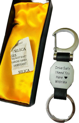 BBG FK_Drive safe i need you here double side hook keychain for cars Key Chain