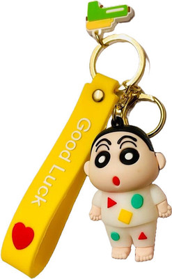 BBG NEW_3D Shinchan high quality latest design pvc keychain for cartoon lovers Key Chain