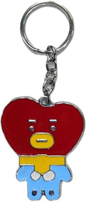 ABEL High Quality Metal BTS Band Keychain Cartoon Version Get any 1 pcs Random Key Chain