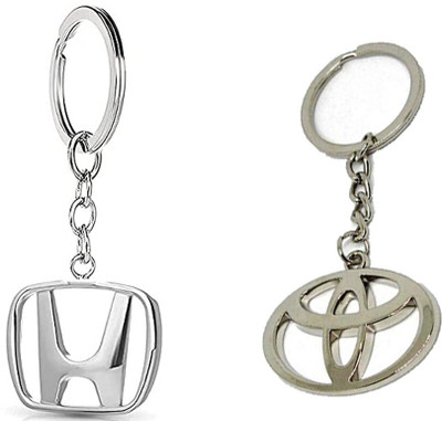 GSV Toyota,HondaLogo silver metal Keychain best quality keychain Key Chain