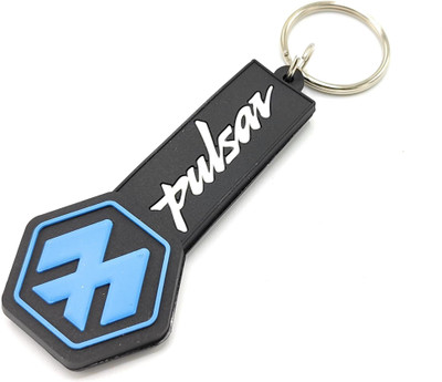 ABEL NewJDP Pulsar Bike Doubleside Rubber Keychain. Key Chain