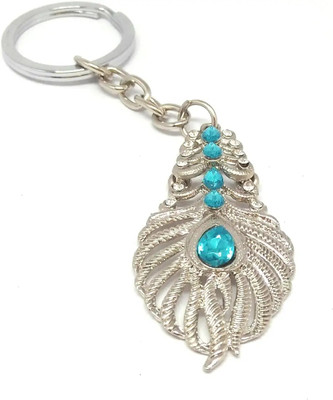 Dear Kartik Peacock feather keychain & Best quality keychain Key Chain
